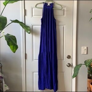 H&M | Electric blue summery maxi dress